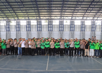 Polres Bojonegoro dan Komunitas Ojol Perkuat Sinergi Jaga Kamtibmas Tetap Kondusif
