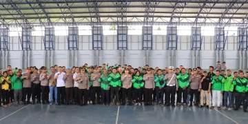 Polres Bojonegoro dan Komunitas Ojol Perkuat Sinergi Jaga Kamtibmas Tetap Kondusif