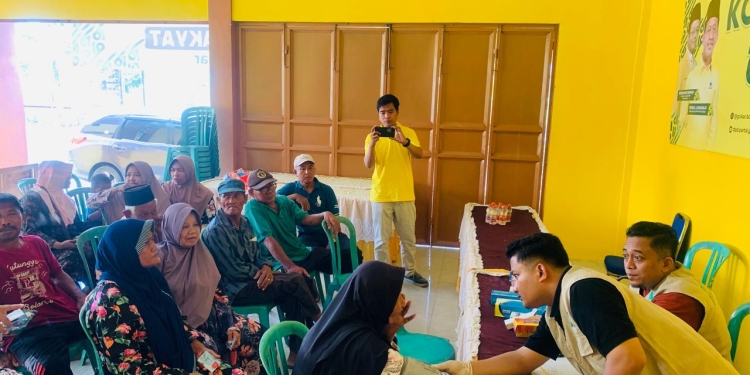 Golkar Bojonegoro Rayakan HUT ke-61 dengan Rangkaian Kegiatan Sosial dan Pemeriksaan Kesehatan Gratis