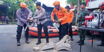 Polres Bojonegoro Perkuat Sinergi Lintas Sektor Hadapi Ancaman Bencana Alam