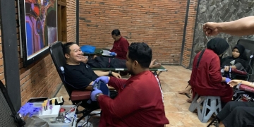 Donor Darah SH Terate Bojonegoro Pusat Madiun Diikuti 150 Siswa dan Pelatih, PMI Apresiasi Konsistensi Kegiatan
