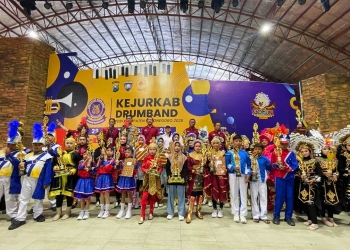Kejurkab Drum Band PDBI Bojonegoro 2025 SDN Campurejo I Borong Penghargaan