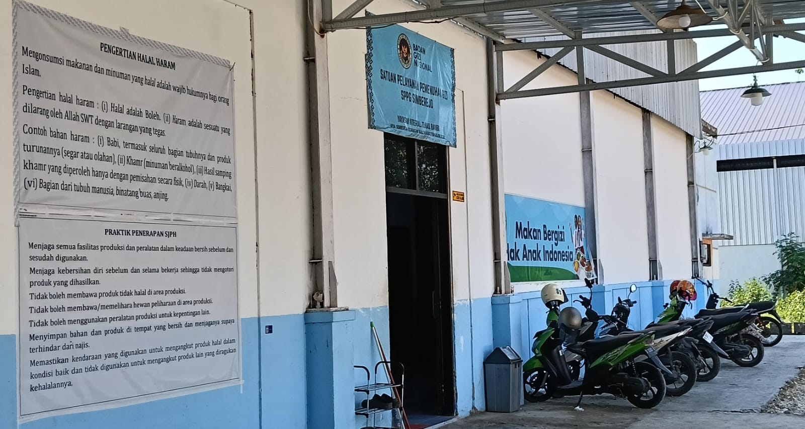 Gedung SPPG Sumberejo Kecamatan Malo Bojonegoro Jawatimur