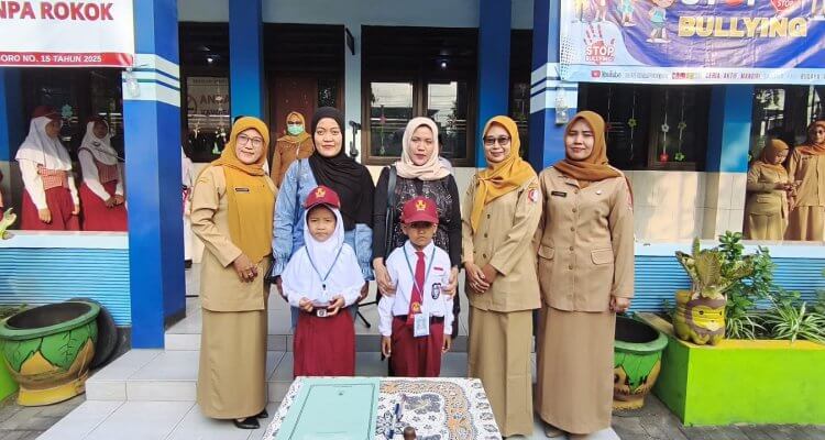 Pembukaan MPLS Ramah Tahun Ajaran 2026/2027 di SDN Campurejo I Bojonegoro.