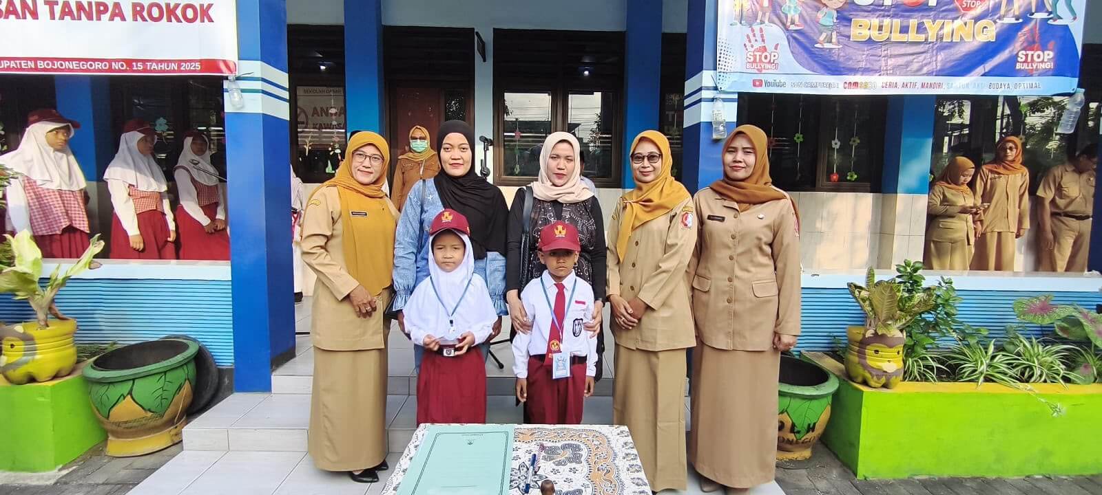 Foto istimewa Pembukaan MPLS Ramah Tahun Ajaran 2026/2027 di SDN Campurejo I Bojonegoro.