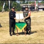 Bupati Setyo Wahono membuka TMMD Ke-129 Bojonegoro bersama Dandim 0813 Bojonegoro di Desa Mlideg.