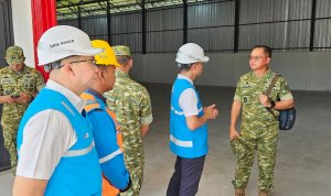 PLN UP3 Bojonegoro siaga mengamankan pasokan listrik saat kunjungan kerja Wakil Panglima TNI di Lamongan dan Bojonegoro.