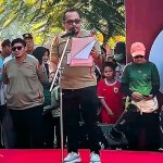 Widarko S.H. menyampaikan sambutan Harkopnas ke-79 Bojonegoro