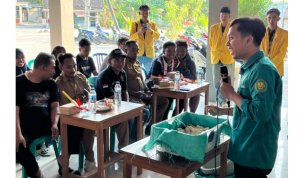 Dok KKN Unigoro kelompok 8 Mahasiswa KKN Universitas Bojonegoro sosialisasi jamur janggel dan launching SUMBERASA di Sumberbendo