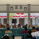 Rapat koordinasi membahas penataan lahan di Dusun Kentong, Desa Sumberejo, Kecamatan Trucuk, Bojonegoro, Selasa (11/8/2026). Foto: NewsBojonegoro.com