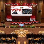 Rapat Paripurna Istimewa DPRD Kabupaten Bojonegoro dengan agenda mendengarkan Pidato Kenegaraan Presiden RI, Jumat (14/8/2026).