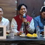 Ketua Bawaslu Kabupaten Bojonegoro Dr. Handoko Sosro Hadi Wijoyo saat menjadi narasumber dalam Ngobrol Jegrank Edisi #69 bertema “Generasi-Z dan Politik”, Selasa (18/8/2026).