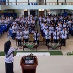 Suasana launching PGRI POWER Kabupaten Bojonegoro yang diikuti sekitar 250 peserta dari perwakilan 30 cabang PGRI se-Kabupaten Bojonegoro.