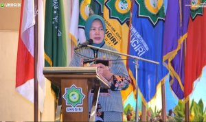 Wakil Bupati Bojonegoro Nurul Azizah menyampaikan rencana kerja sama Pemkab Bojonegoro dengan Universitas Brawijaya untuk memperluas akses pendidikan tinggi. (Foto: NewsBojonegoro.com)