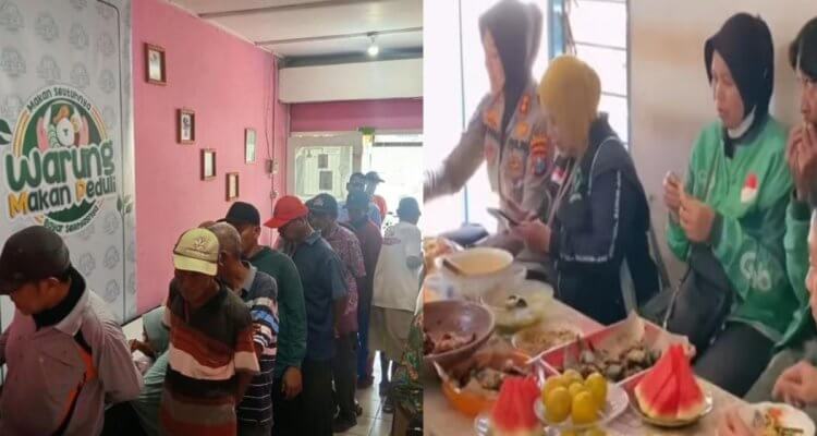 Polres Bojonegoro menyediakan makan gratis setiap Jumat melalui Warung Peduli di Jalan Teuku Umar dan Warung Ojol Kamtibmas di Jalan Pemuda, dengan total 300 porsi untuk masyarakat.