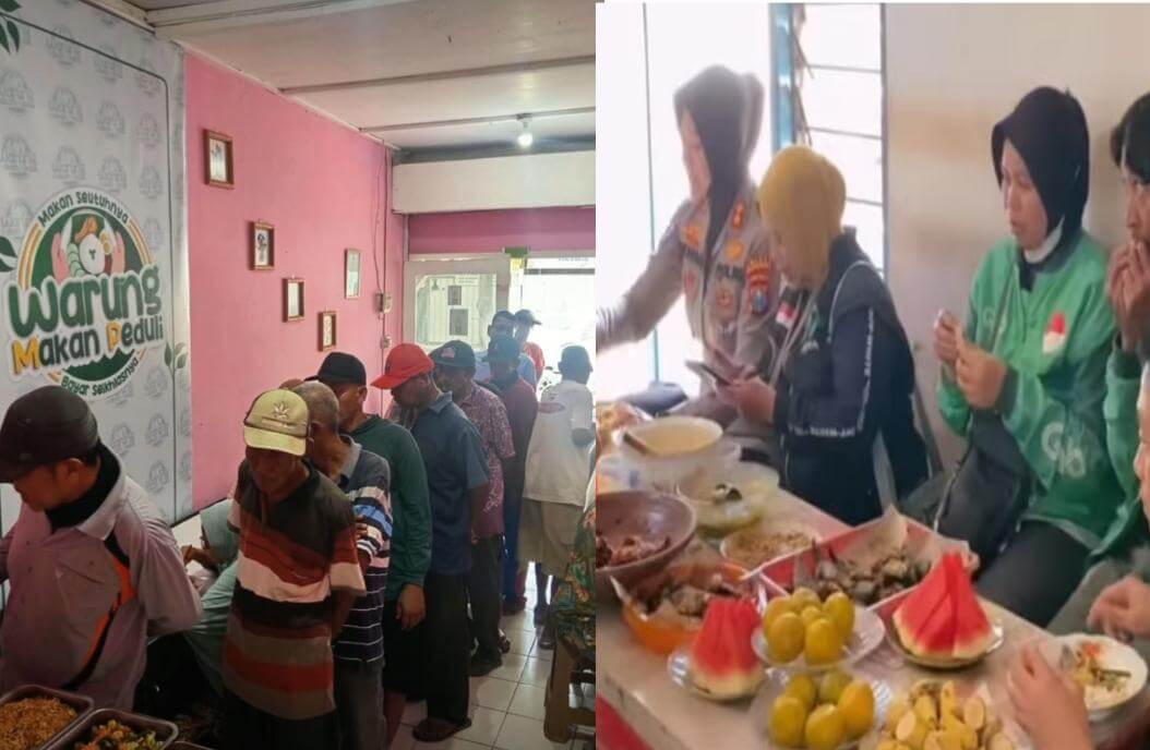 Polres Bojonegoro menyediakan makan gratis setiap Jumat melalui Warung Peduli di Jalan Teuku Umar dan Warung Ojol Kamtibmas di Jalan Pemuda, dengan total 300 porsi untuk masyarakat.